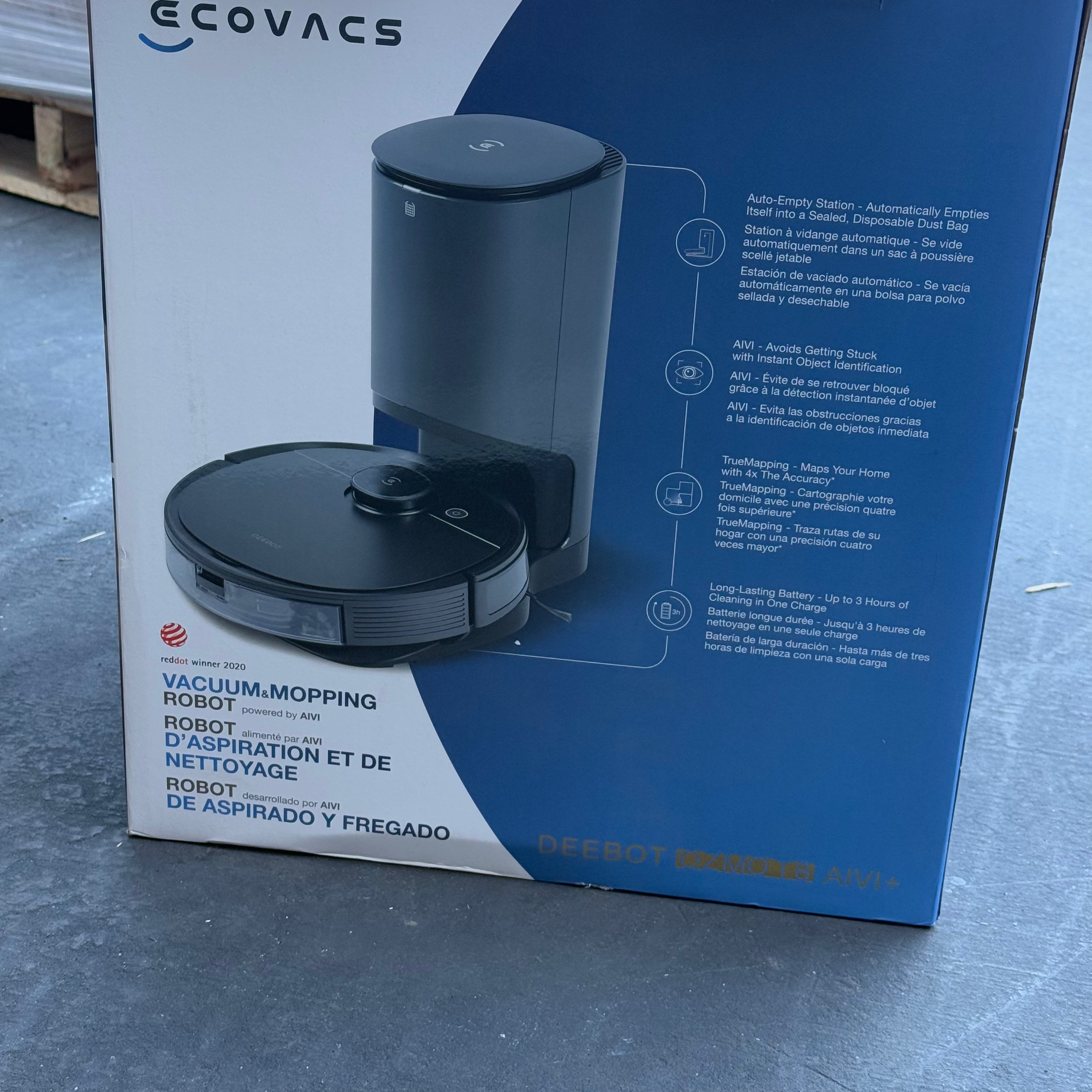 ECOVACS T8 VAC AIVI + MOP (Used)