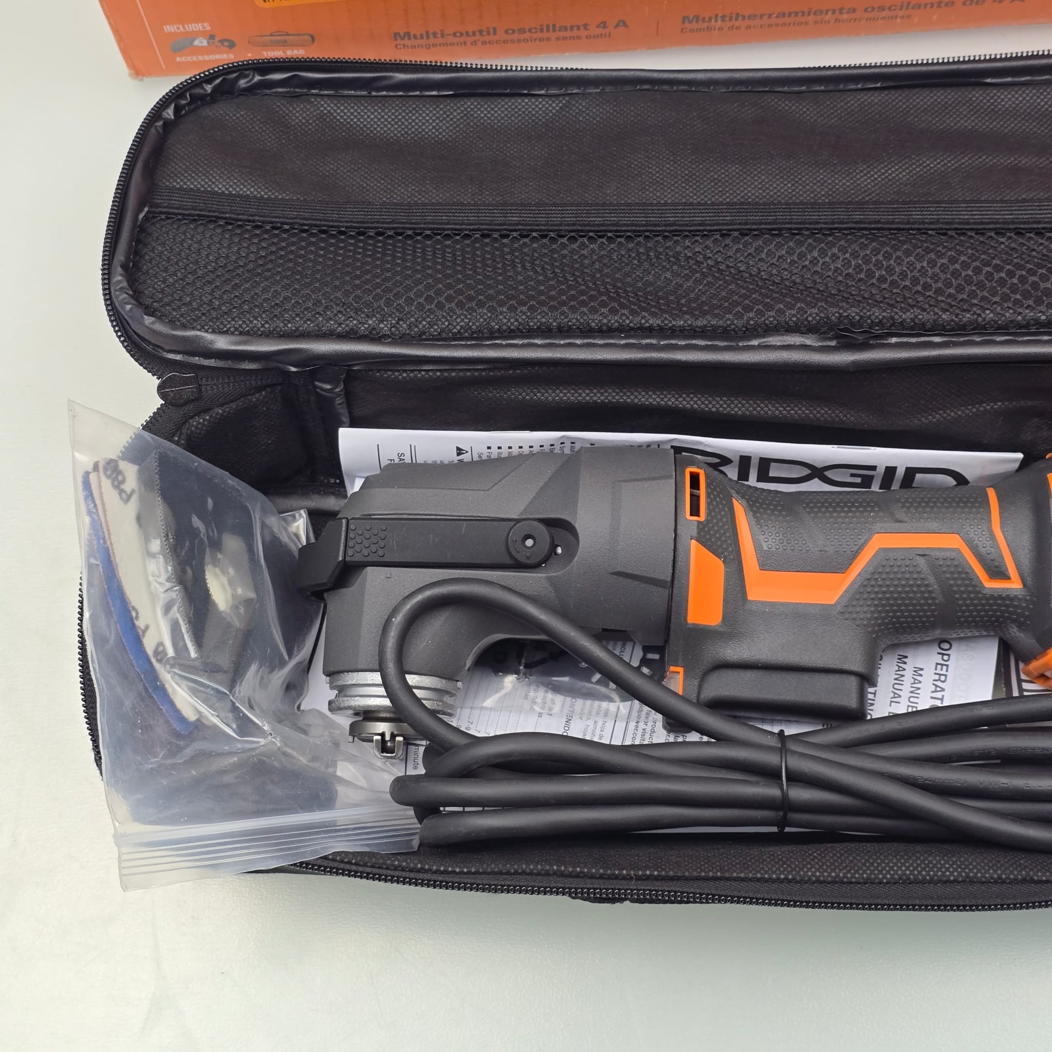 4 Amp Corded Oscillating Multi-Tool (R28700)