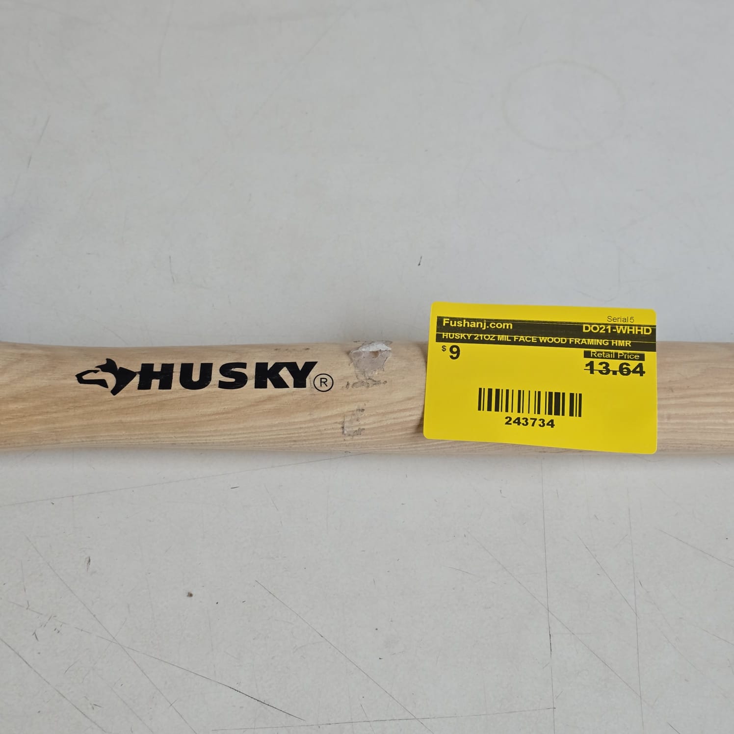 HUSKY 21OZ MIL FACE WOOD FRAMING HMR (DO21-WHHD)