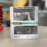 Defiant Naples Satin Nickel Hall/Closet Door Handle (1008974352)