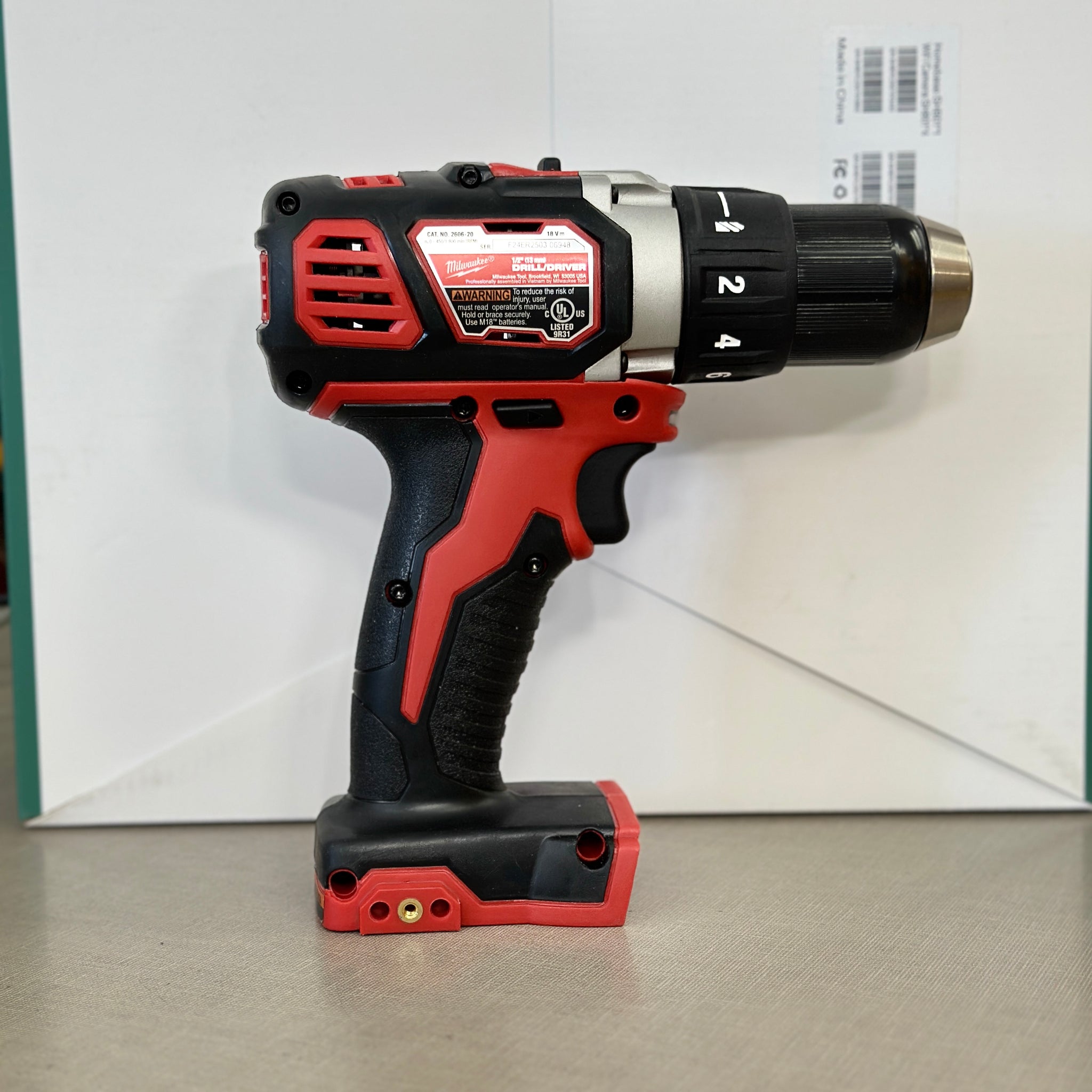 Milwaukee M18™ 1/2″ (13mm) Compact Drill/Driver – Model 2606-20 | Tool Only
