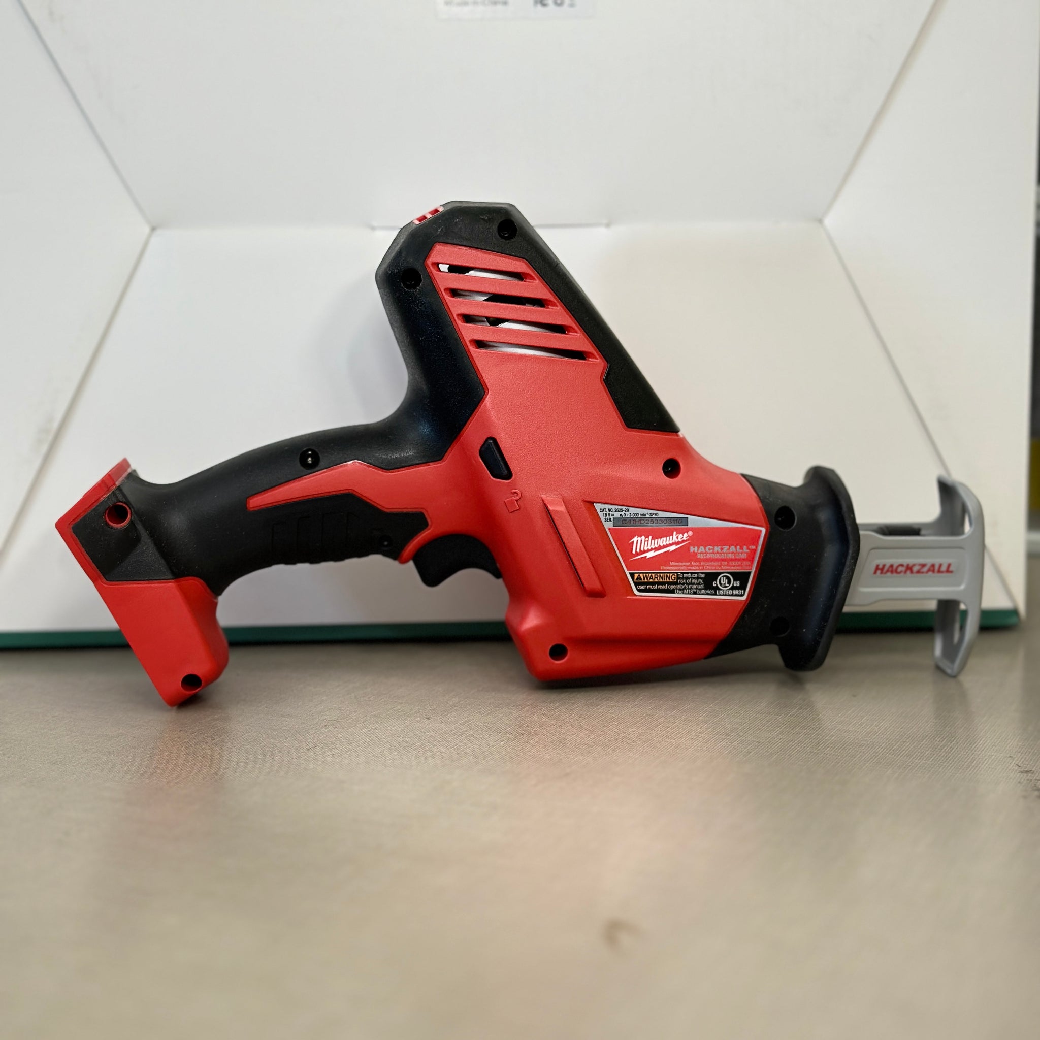 Milwaukee M18™ HACKZALL Reciprocating Saw – Model 2625-20 | Compact One-Handed Saw (Tool Only)