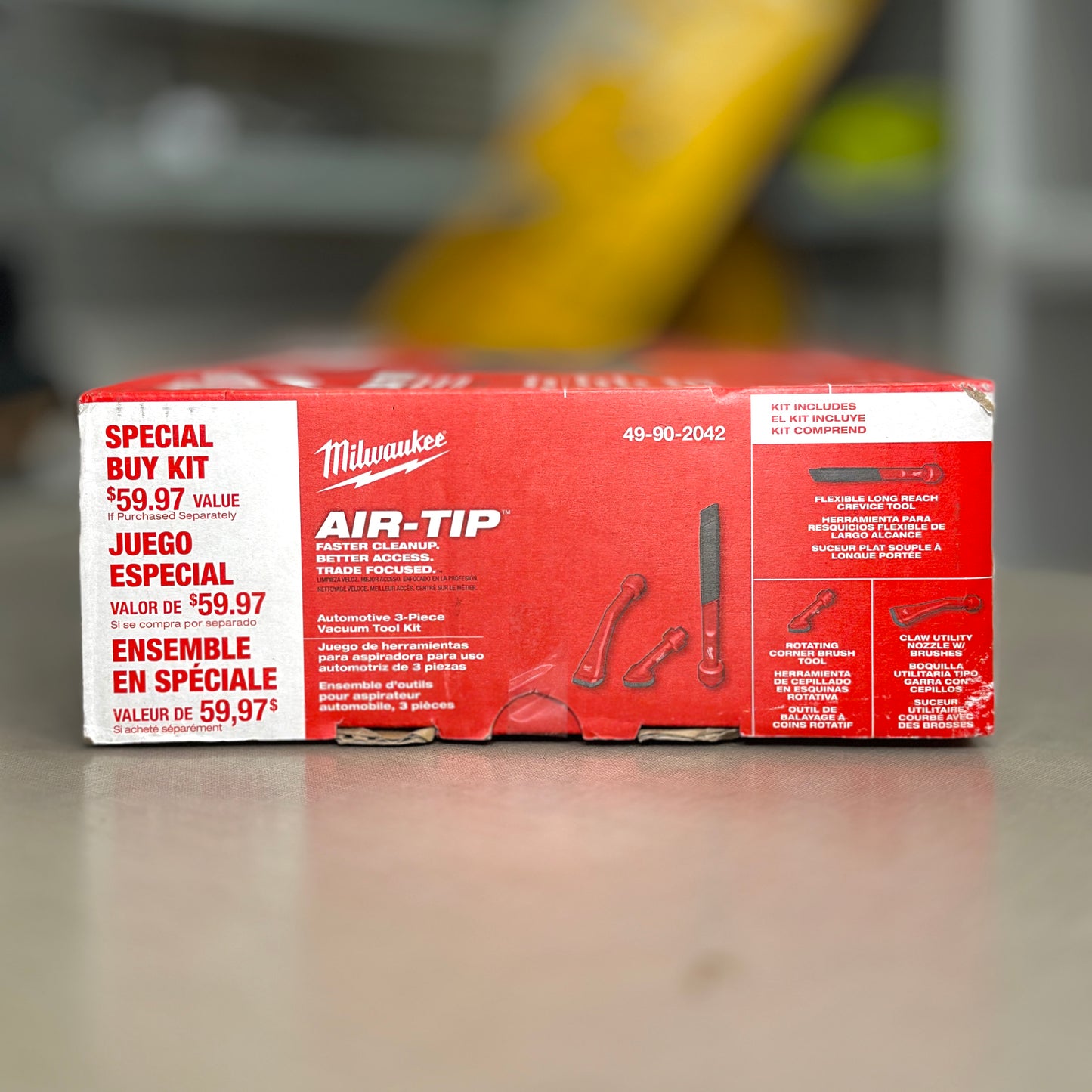 Milwaukee AIR-TIP™ Automotive 3-Piece Vacuum Tool Kit (49-90-2042)