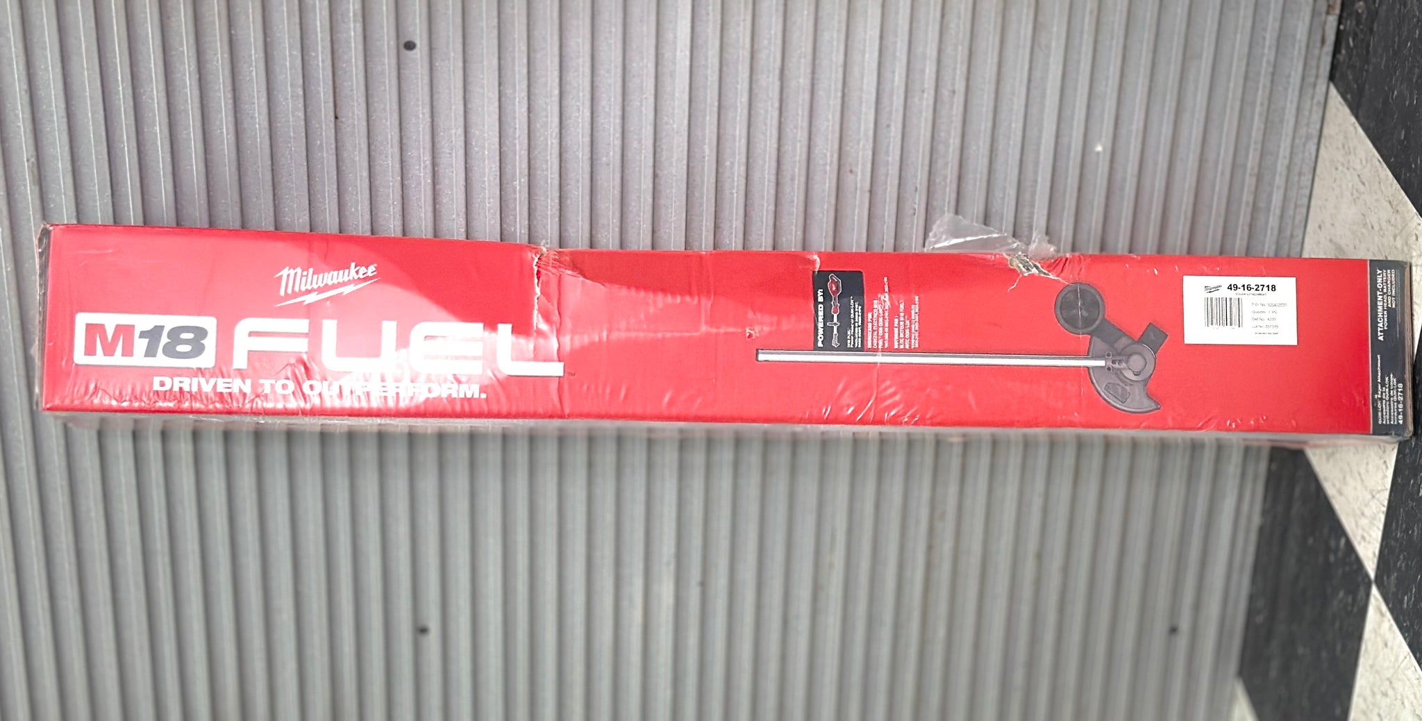 Milwaukee 49-16-2718 M18 FUEL™ QUIK-LOK™ Edger Attachment (attachment-only).