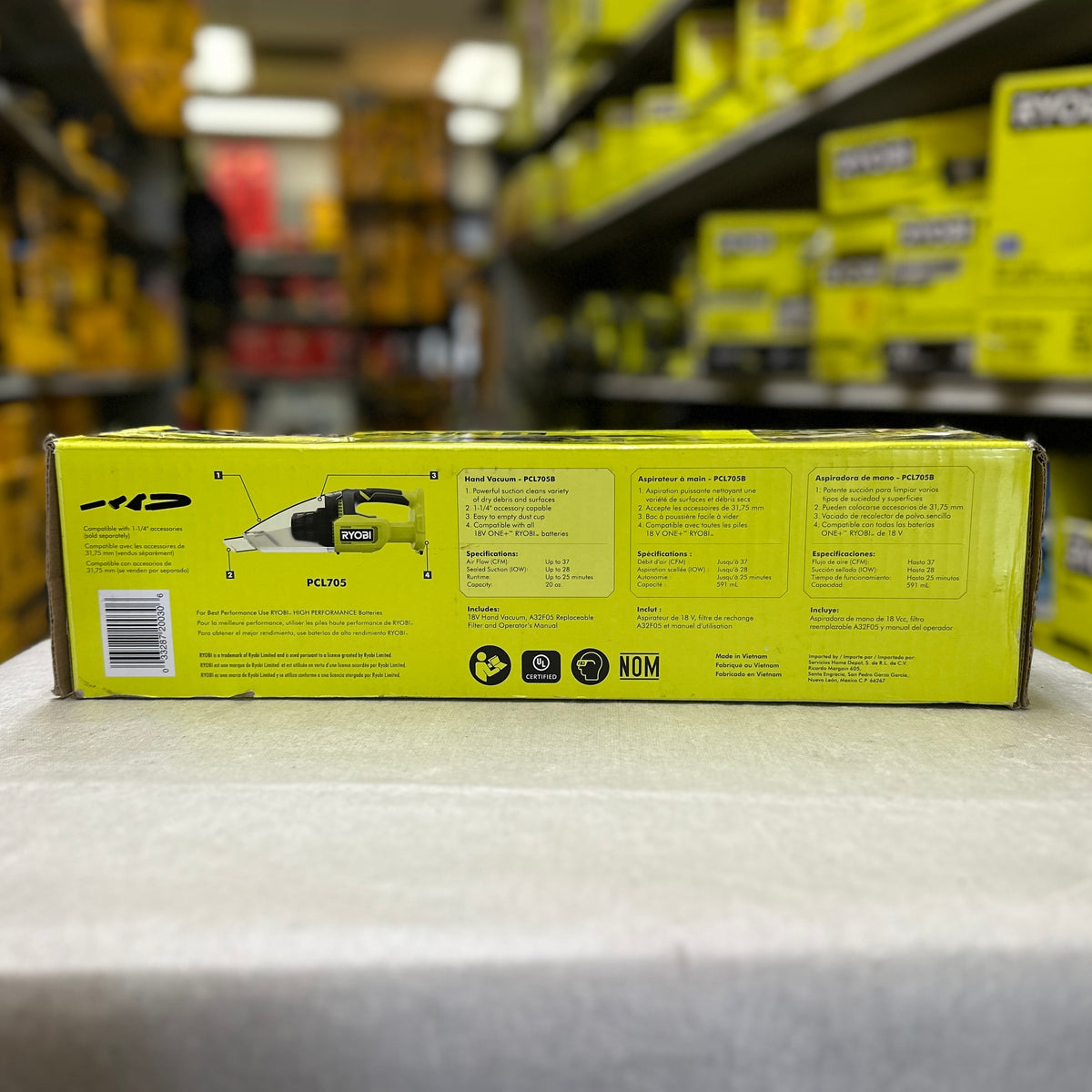 Ryobi 18V ONE+ Hand Vacuum