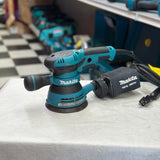 Close-up side view of renewed Makita BO5041 random orbit sander