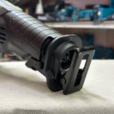 Side view of a Makita GRJ01Z 40V max XGT brushless cordless reciprocating saw