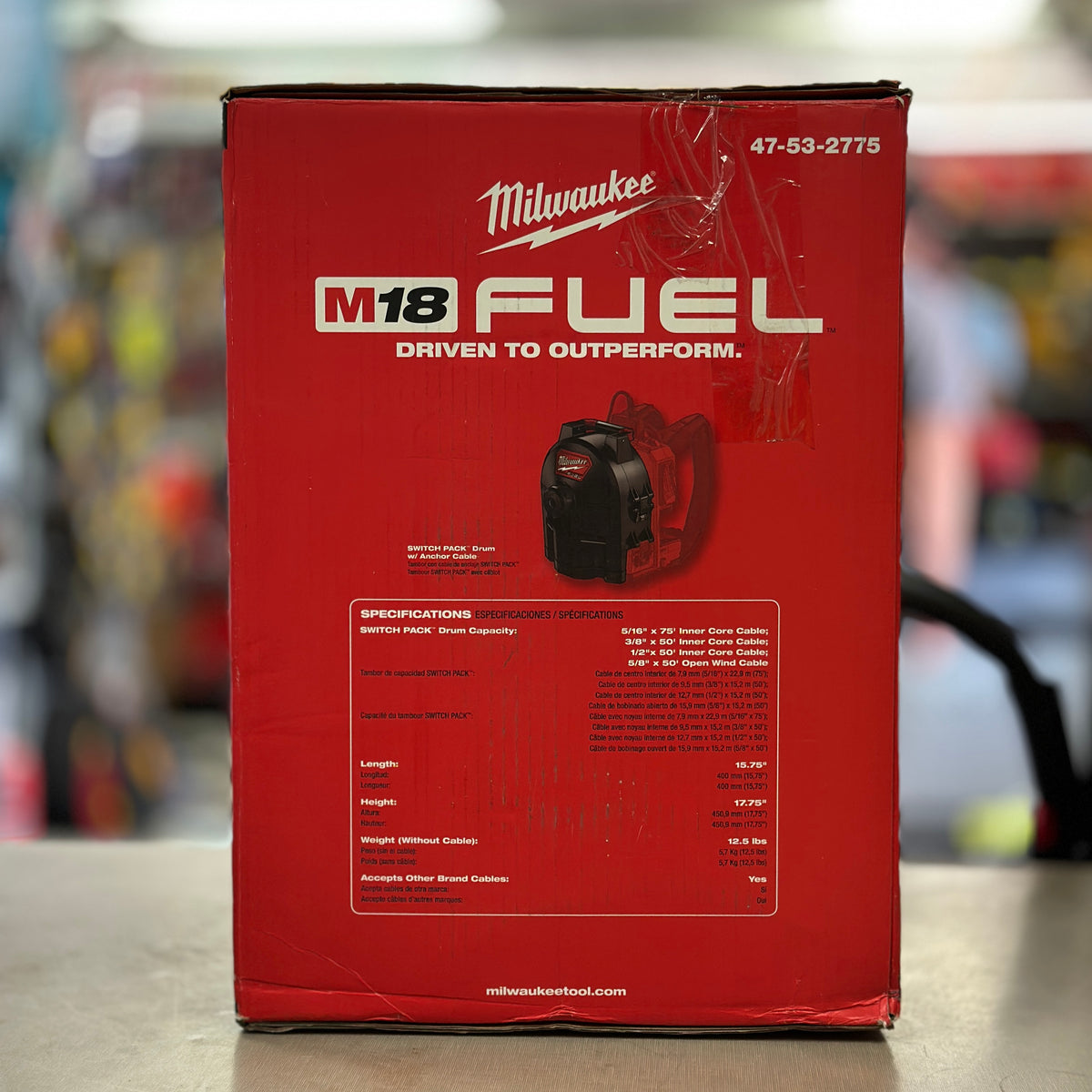 Milwaukee M18 FUEL SWITCH PACK Drum Only