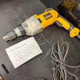 For Parts Only condition sign with DEWALT DWD520 hammerdrill