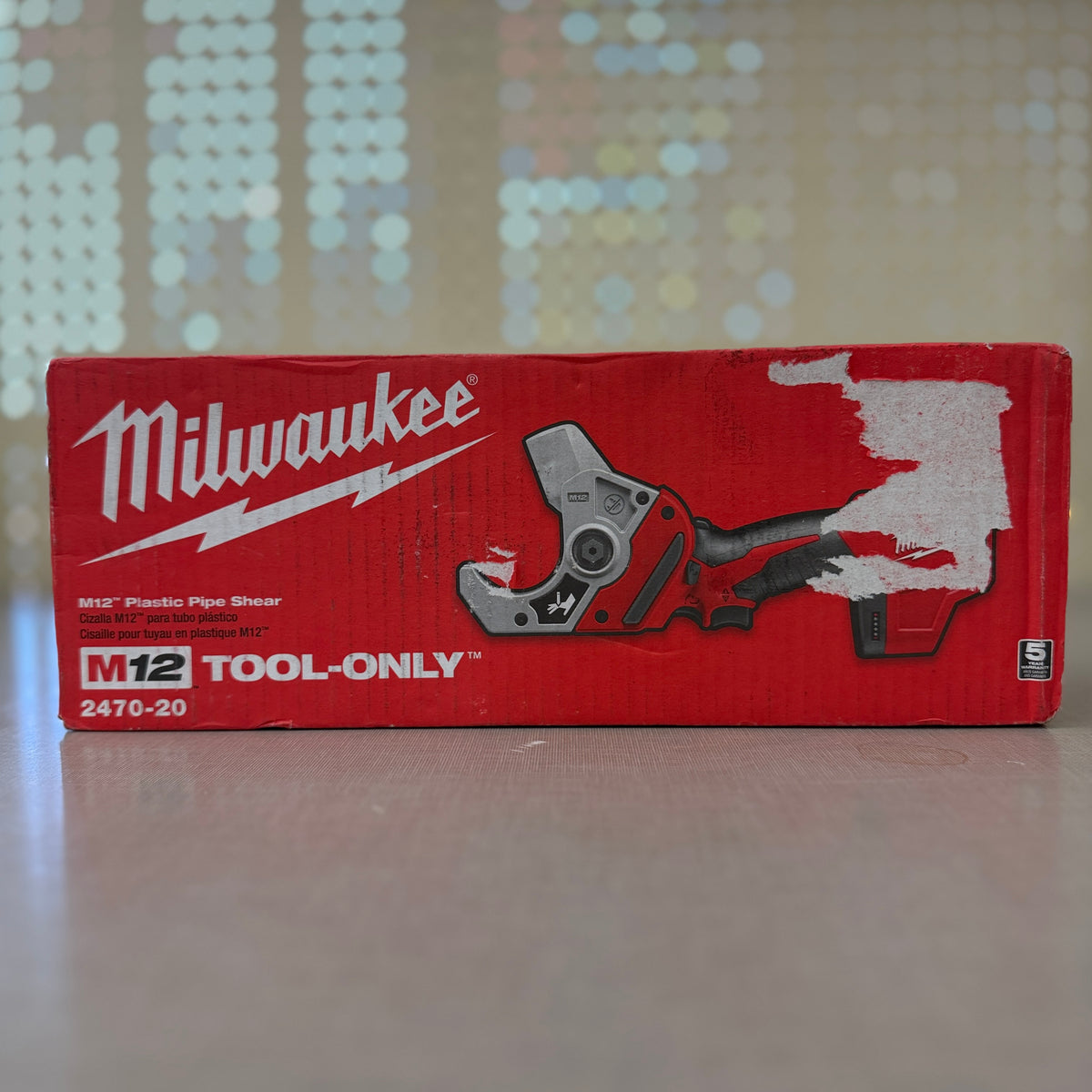 Milwaukee 2470-20 M12 Plastic Pipe Shear, Tool Only