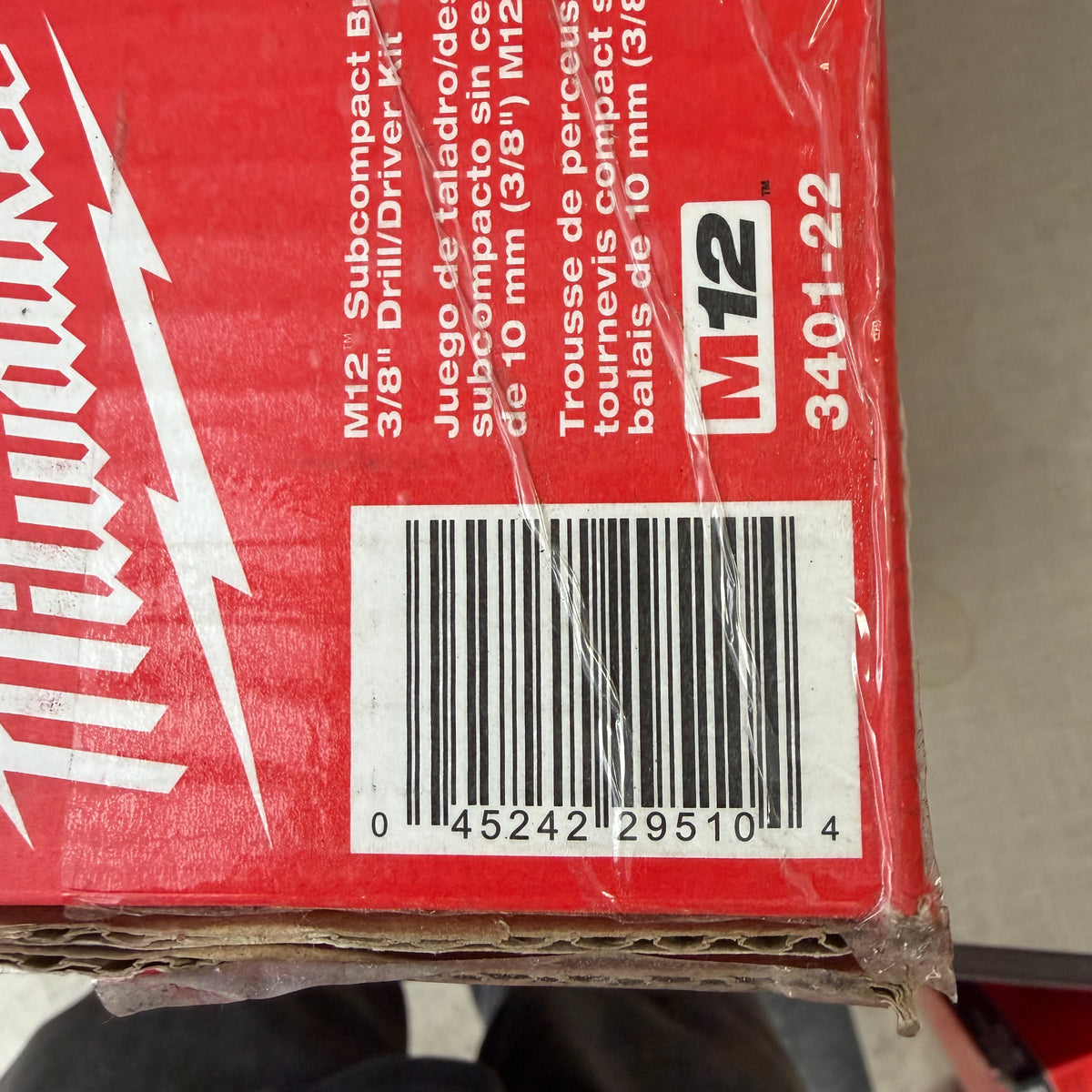 Milwaukee 3401-22 M12 Subcompact Brushless 3/8" Drill/Driver Kit