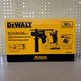 DEWALT DCH072G2 12V MAX Brushless 9/16 in. SDS Plus Rotary Hammer Kit