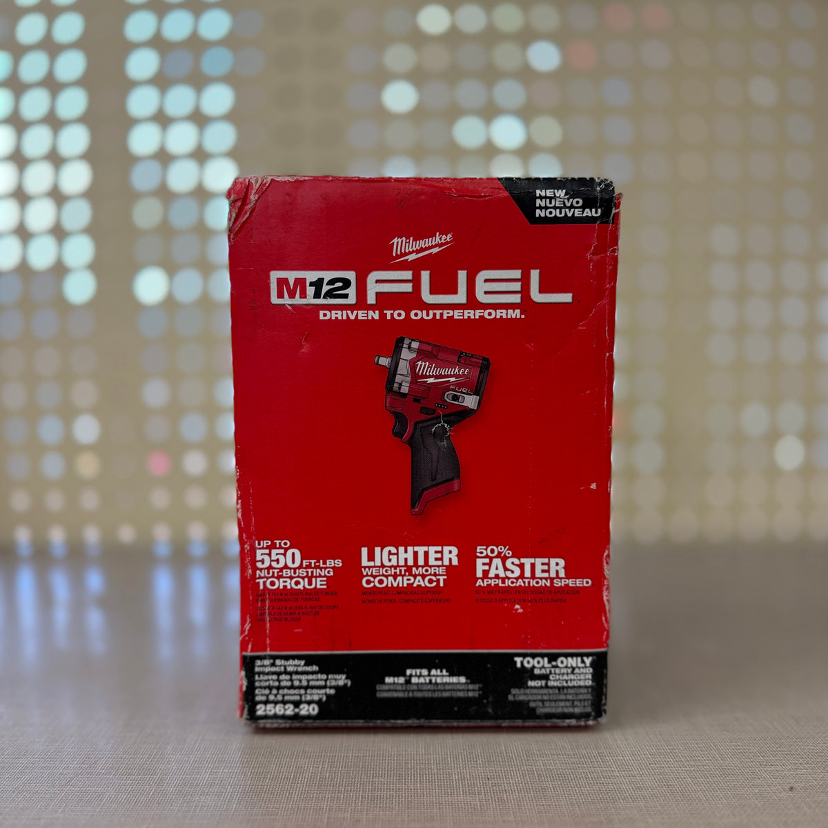 Milwaukee 2562-20 M12 FUEL 3/8 in. Stubby Impact Wrench (Tool Only)