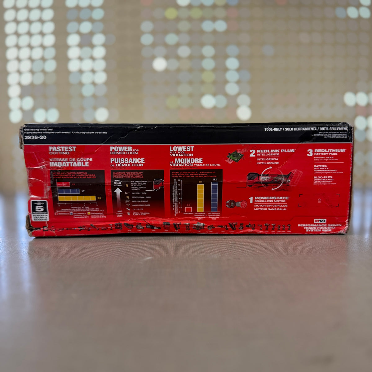 Milwaukee 2836-20 M18 FUEL Oscillating Multi-Tool (Tool Only)