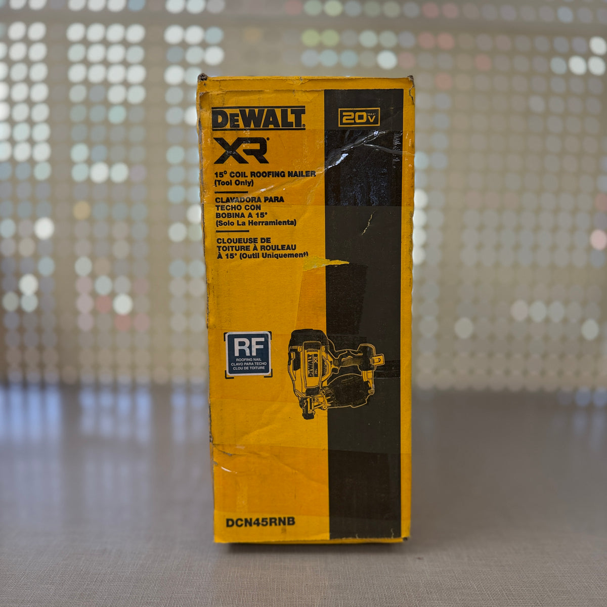 DEWALT DCN45RNB 20V MAX XR 15 Degree Coil Roofing Nailer (Tool Only)
