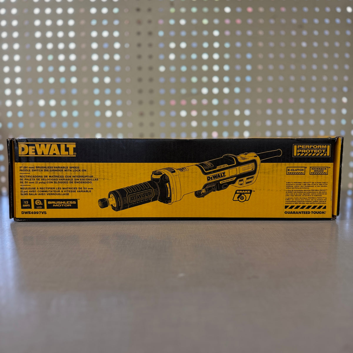 DEWALT DWE4997VS 2 in. Brushless Variable Speed Paddle Switch Die Grinder with Lock-On