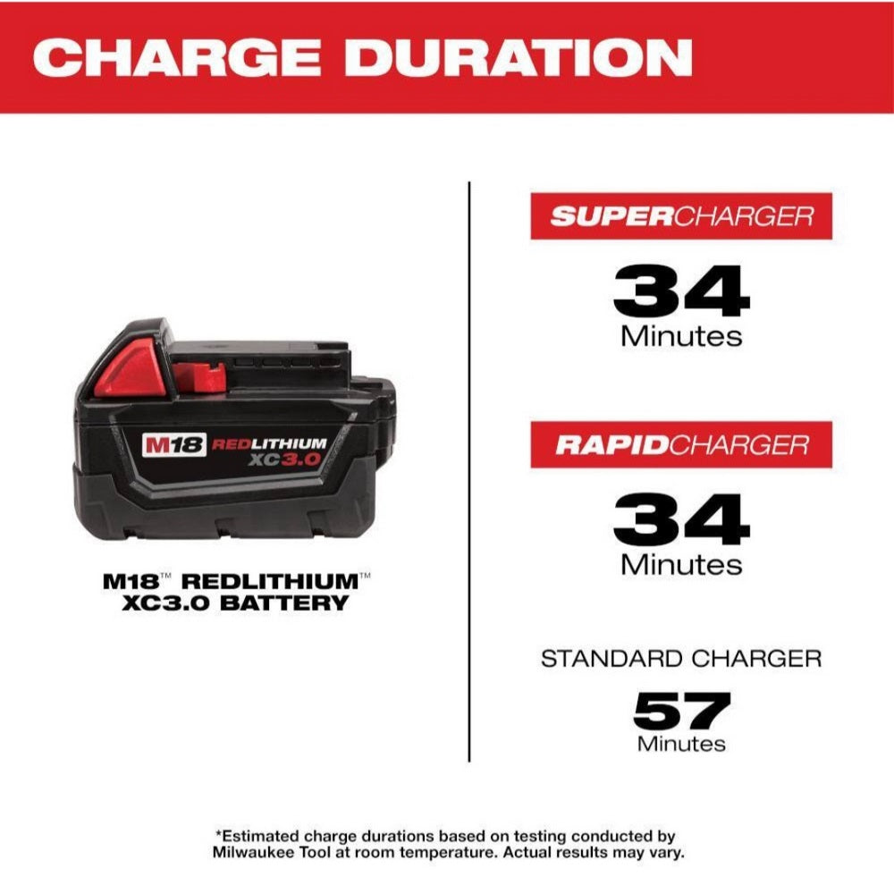 MILWAUKEE M18 18-VOLT LITHIUM-ION XC EXTENDED CAPACITY