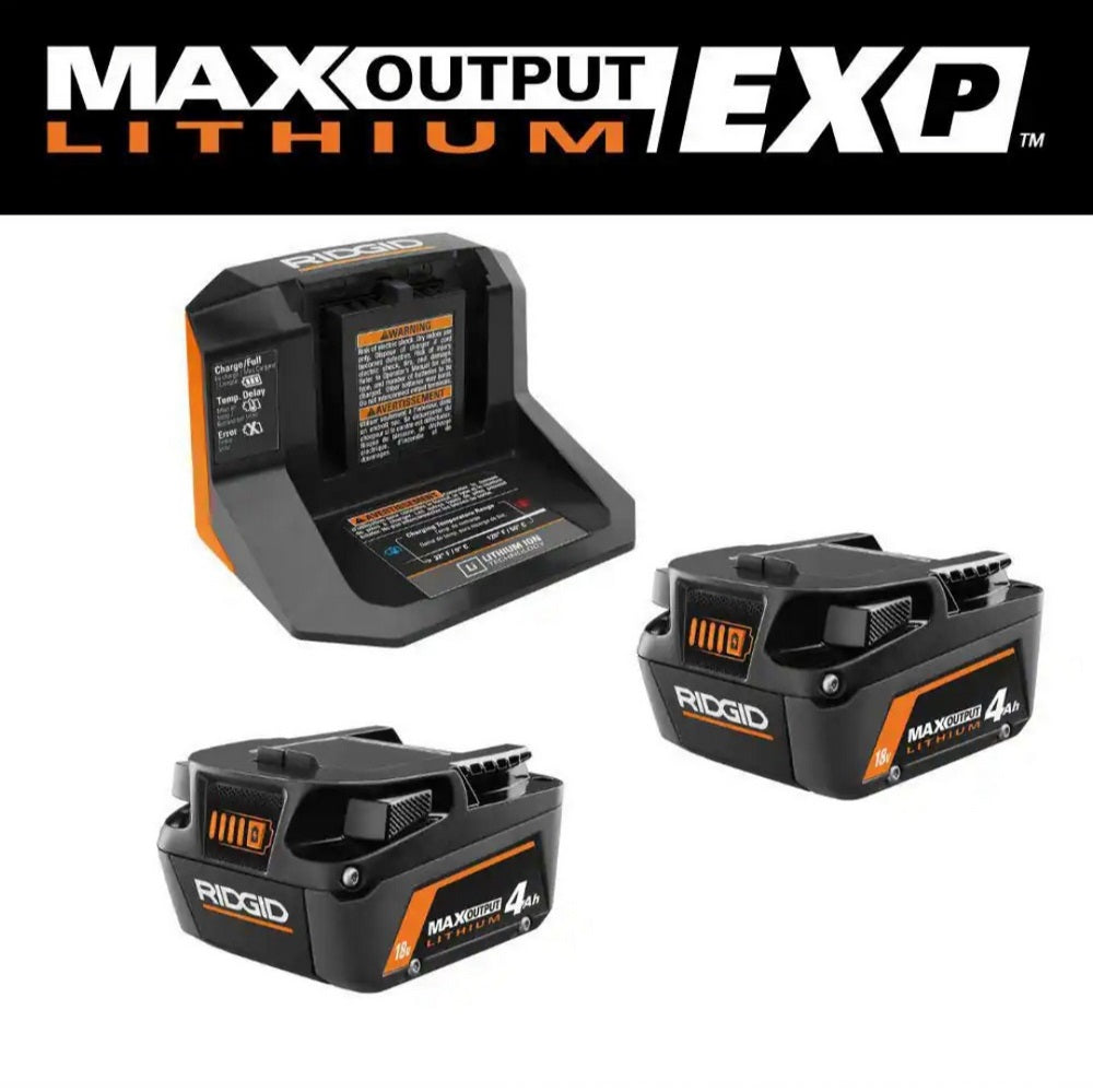 18V MAX Output Starter Kit With (2) 4.0Ah Batteries