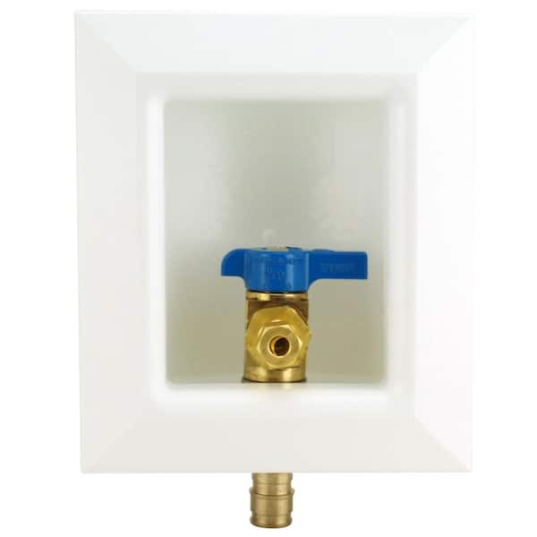 1/2 in. Brass PEX-A Barb Icemaker Outlet Box (EPXBOXIM)