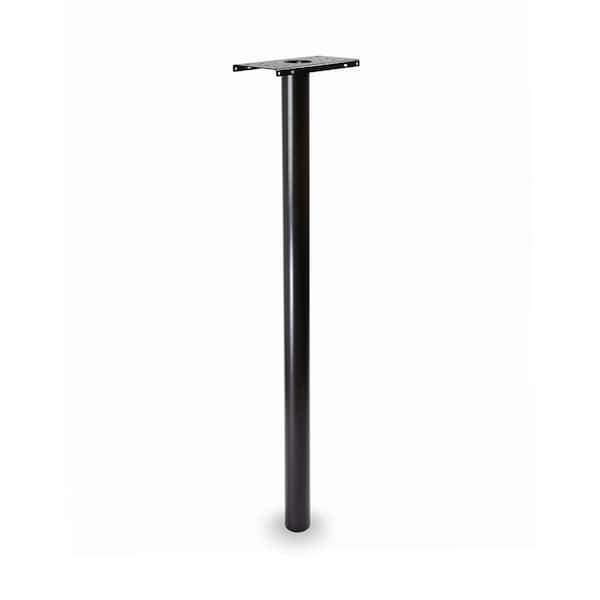 Pacifica In-Ground Steel Mailbox Post Black (7516B-10)