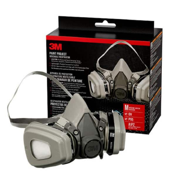 3M 6211 REUSABLE RESPIRATOR (M) 1PK (R6211)