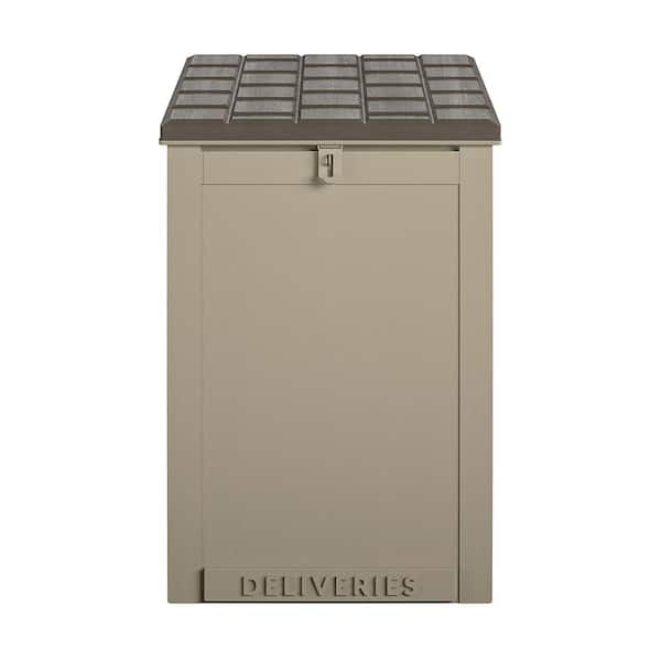 6.3 cu. ft. Brown Parcel Mailbox (C333HD88BTN1E)