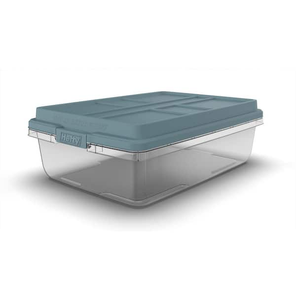 HEFTY 40QT HI-RISE STORAGE BIN (HFT-7162)