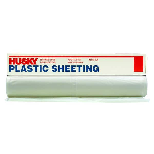 12 ft. x 100 ft. Clear 4 mil Plastic Sheeting (CF0412C)