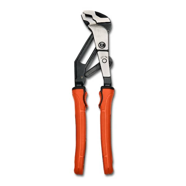 Z2 Auto-Bite 8 in. V-Jaw Tongue and Groove Dual Material Grip Pliers With Quick Adjust Jaws (RTAB8CG)