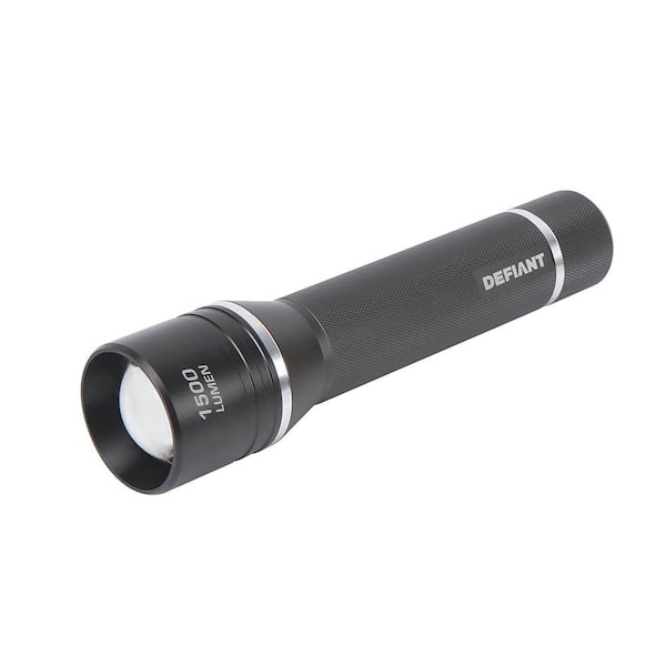 1500 Lumens LED Slide-to-Focusing Aluminum Flashlight (90705)