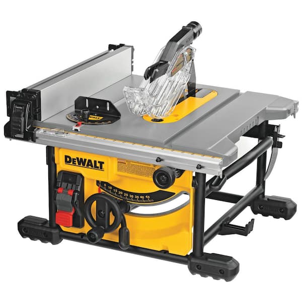 15 Amp Corded 8-1/4 in. Compact Portable Jobsite Tablesaw (Stand Not Included) (DWE7485)