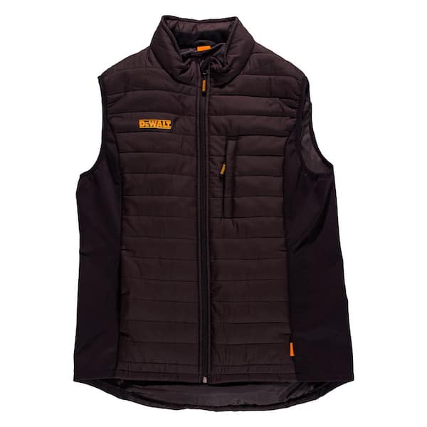 Hybrid Men's Size X-Large Black Nylon/Polyester Insulated Vest (7.45558E+11)