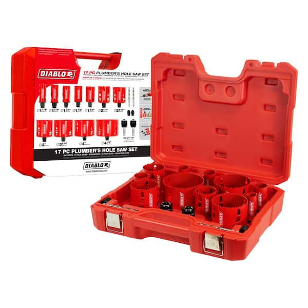 Plumber's Bi-Metal Hole Saw Set (17-Piece) (DHS17SPL)