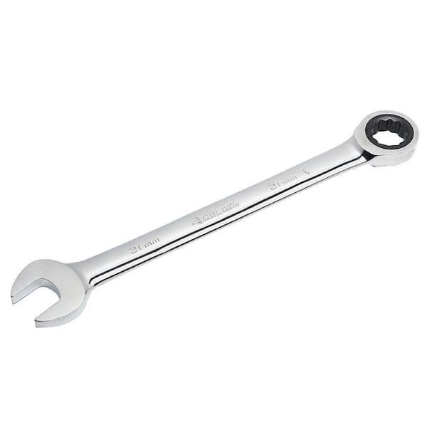 21 mm 12-Point Metric Ratcheting Combination Wrench (HRW21MM)