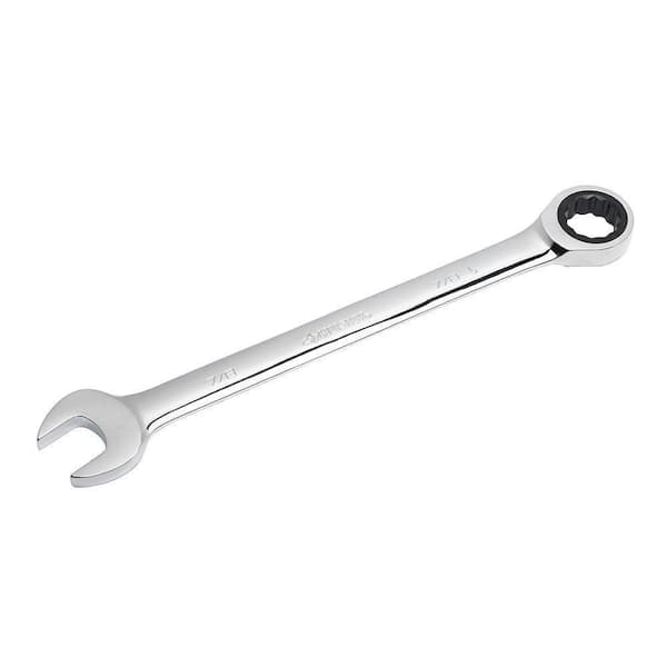 7/8 in. 12-Point SAE Ratcheting Combination Wrench (HRW78)