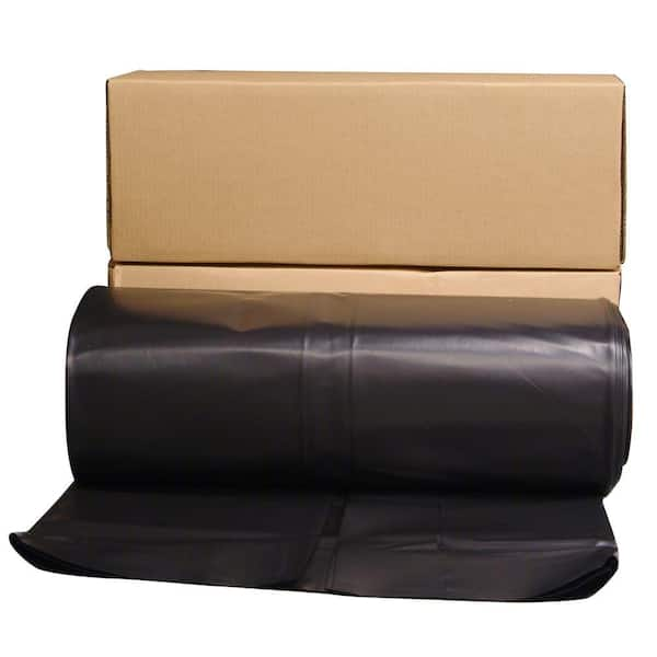 12 ft. x 100 ft. Black 6 mil Plastic Sheeting (CF0612B)