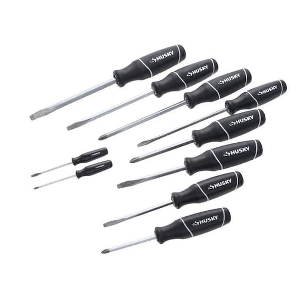 HUSKY 10PC. SCREWDRIVER SET (246340100)