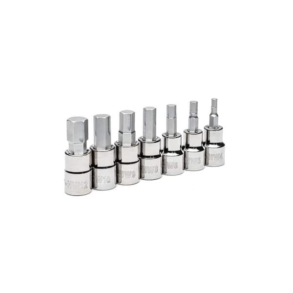 BITE 3/8 in. Drive Metric Bit Socket Set (7-Piece) (HB3DBS7M)