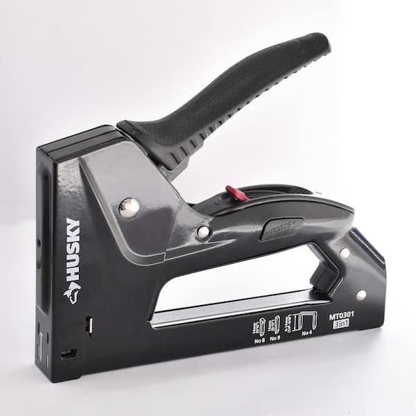 HUSKY 3-IN-1 STEEL STAPLE GUN (M50270)