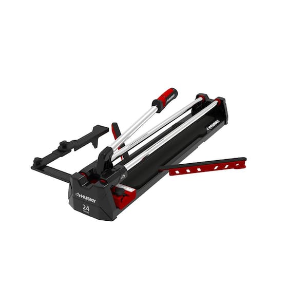 24 in. Tile Cutter with Tungsten Carbide Blade and Adjustable Gauge (JHD600)