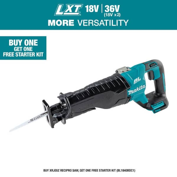 18V LXT Lithium-Ion Brushless Cordless Variable Speed Reciprocating Saw (Tool-Only) (XRJ05Z)