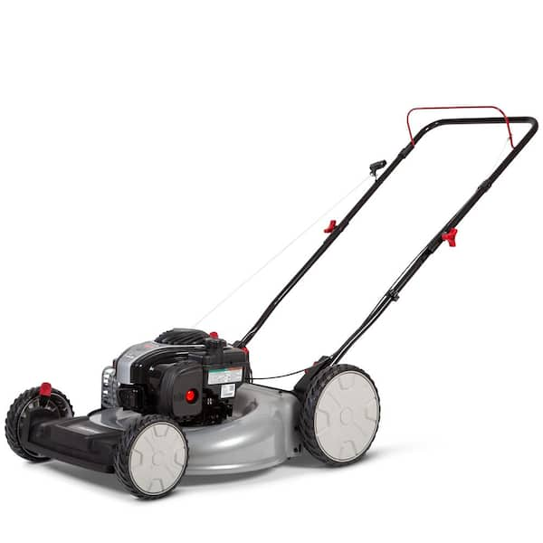 21 in. 140 cc Briggs and Stratton Walk Behind Gas Push Lawn Mower with Height Adjustment and Prime 'N Pull Start (MNA152702)