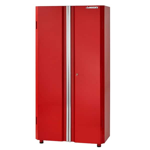 Ready-to-Assemble 24-Gauge Steel Freestanding Garage Cabinet in Red (G3602TR-US)