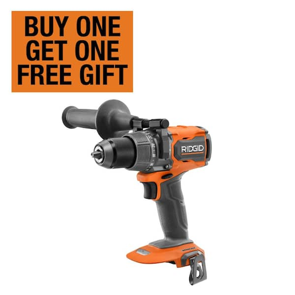 18V Brushless Cordless 1/2 in. High Torque Hammer Drill/Driver (Tool Only) (R861152B)