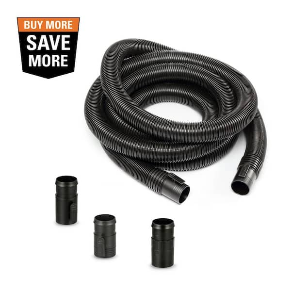 2-1/2 in. x 20 ft. DUAL-FLEX Locking Vacuum Hose Kit Accessory Shop Vac Attachment (LA2522)