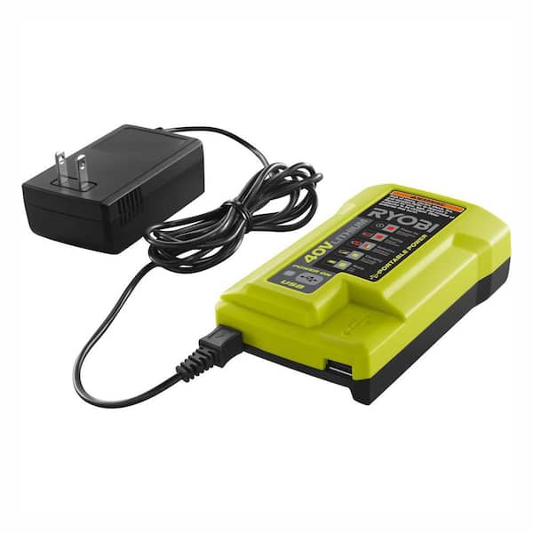 40V Lithium-Ion Charger with USB Port (OP403A)