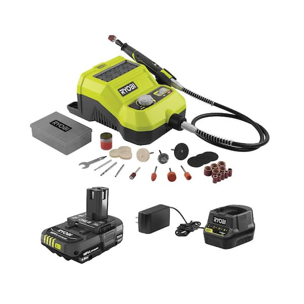 ONE+ 18V Cordless Rotary Tool Kit with 1.5 Ah Battery and Charger (P460K1SB)