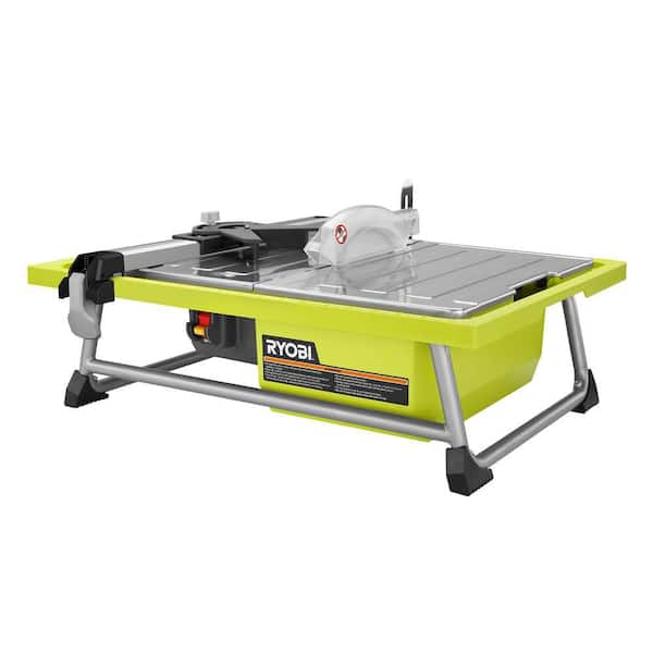 4.8 -Amps 7 in. Blade Corded Tabletop Wet Tile Saw (WS722)