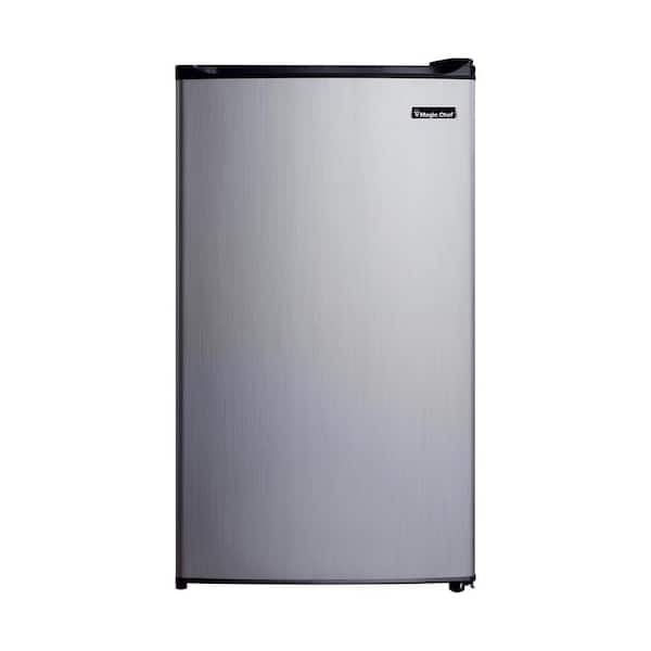 3.2 cu. ft. Mini Fridge in Stainless Steel Look without Freezer (HMAR33SE)