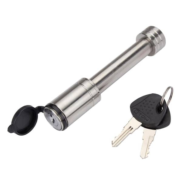 2.75 in. Stainless Barrel Style Receiver Hitch Pin Lock with Sleeve (734M)